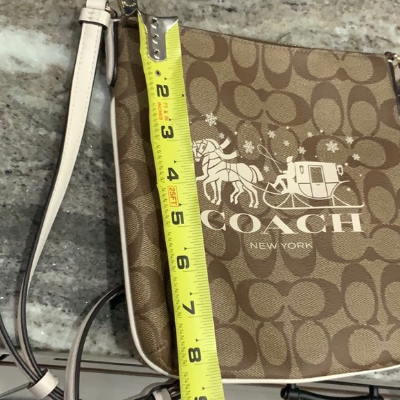 Coach Signature Brown Crossbody Bag - Picture 6 of 6